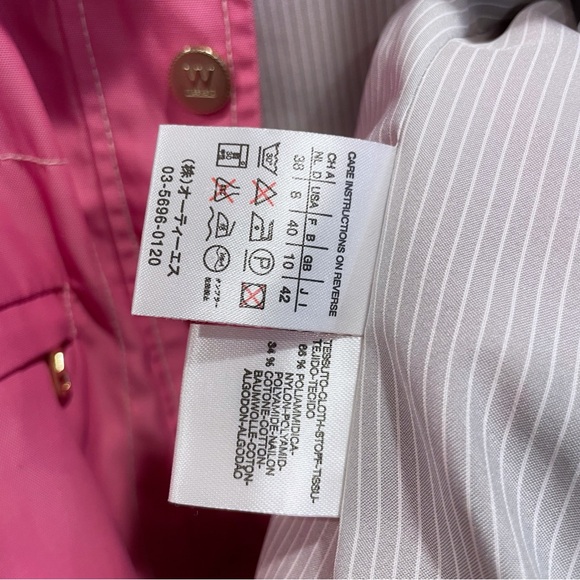MaxMara Weekend Pink Belted Jacket - Picture 9 of 13